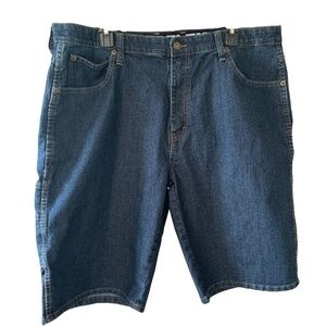 Dickies Flex Denim Cargo Carpenter Short Men's 38 Utility Work Wear Outdoors